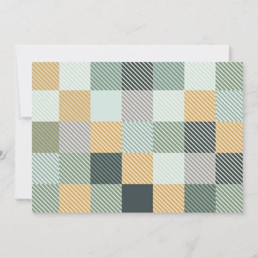 Rustiek winterblad plat 5 x 7 Wenskaart Kaart (Achterkant)