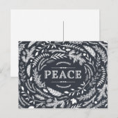 Rustiek wintervakantie Briefkaart (Voorkant / Achterkant)