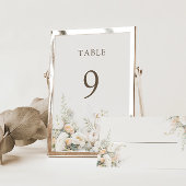 Rustiek Wit Elegant Kaart