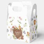 rustiek Woodland Animals Baby shower Bedankdoosjes (Geopend)
