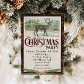 Rustiek Woodland Kerstfeest Kaart