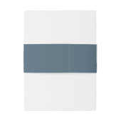 Rustiek Woodland Winter Bos Bruiloft Uitnodigingen Wikkel (Achterkant Voorbeeld)