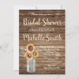 Rustiek Zonnebloem Land Bloemen Hout Vrijgezellenf Kaart