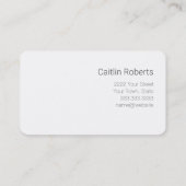 Rustiek Zonnebloem Visitekaartje Afsprakenkaartje (Achterkant)