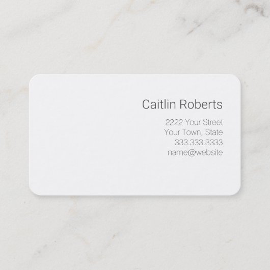 Rustiek Zonnebloem Visitekaartje Afsprakenkaartje (Achterkant)