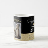 Rustiek Zwart Afstuderen 2 Foto Afstuderen Koffiemok (Center)