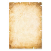  rustiek zwart bloeiend perkament kaart (Achterkant)