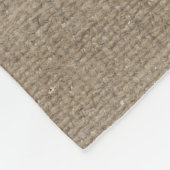 Rustiek Zwart Moose Silhouet Lint Familienaam Fleece Deken (Hoek)