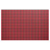 Rustiek Zwart Rood Buffel Plaid Stof (Yard (91,4 cm))