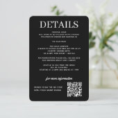 Rustiek Zwarte Woud Informatiekaartje (Staand voorkant)