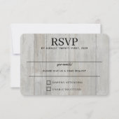 Rustiek Zwarte Woud RSVP Kaartje (Voorkant)