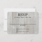 Rustiek Zwarte Woud RSVP Kaartje (Voorkant)