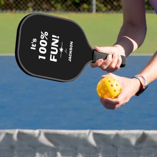 Rustieke 100% LEUKE GIFT Script Naam Classic Cool Pickleball Paddle (Insitu)