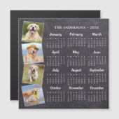 Rustieke 2026 gepersonaliseerde foto magneet Kaart (Voorkant / Achterkant)