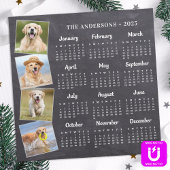 Rustieke 2026 gepersonaliseerde foto magneet Kaart