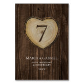 Rustieke 50e bruiloft Jubileum Party Gold Kaart (Voorkant)