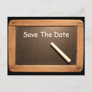 Rustieke 55e Verjaardag Save The Date Custom Brief Aankondigingskaart