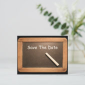 Rustieke 55e Verjaardag Save The Date Custom Brief Aankondigingskaart (Staand voorkant)
