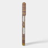 Rustieke aangepaste naam natuurlijke cederhouten k Case-Mate iPhone case (Achterkant / Rechts)