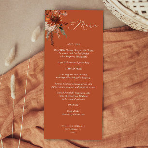 Rustieke aarde & champagne bloemen - Terracotta Me Menu