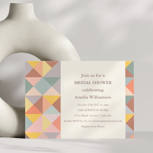 Rustieke aardse Herfst Neutrals Stijlvol Vrijgezel Kaart