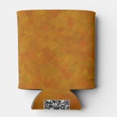 Rustieke Abstracte hedendaagse geometrische kunst Blikjeskoeler (Achterkant)