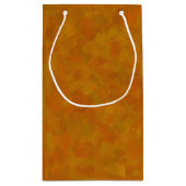 Rustieke Abstracte hedendaagse geometrische kunst Klein Cadeauzakje (Achterkant)