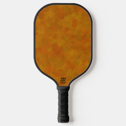 Rustieke Abstracte hedendaagse geometrische kunst Pickleball Paddle (Voorkant)