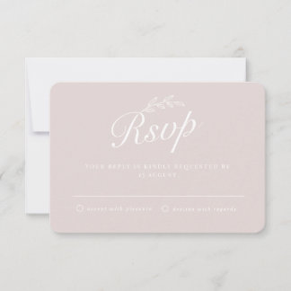 Rustieke achtertuin botanische blad handgeschreven kaart