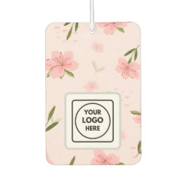 Rustieke Airfreshener met Wilde Bloem Logo Luchtverfrisser