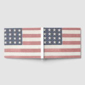 Rustieke Amerikaanse vlag Gastenboek (Volledig)