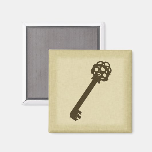 Rustieke Antiek sleutel Magneet (Voorkant / Achterkant)
