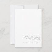 Rustieke Antler Waterverf | RSVP | Bruiloft Save The Date (Achterkant)