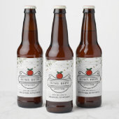 Rustieke Appelcider Gepersonaliseerd Fleslabel Bier Etiket (Flessen)