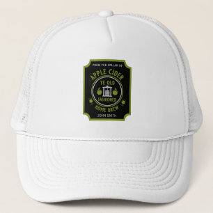 Rustieke Apple Cider gepersonaliseerd Trucker Pet