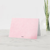 Rustieke Apple Dankkaart – Rood Aquarel Bedankkaart (Achterkant)