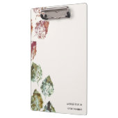 Rustieke aquarel kunst vallende bladeren herfst klembord (Links)