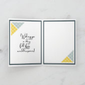 Rustieke Arabesque verjaardag Duizelig en heldere  Kaart (Binnen)