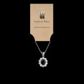 Rustieke Armband Hangende Display Logo Visitekaartje