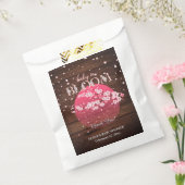 Rustieke Baby in Bloom Sakura Cherry Blossom Bedankzakje (Gezegeld)