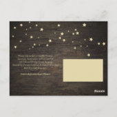 Rustieke Baby is het brouwen van goud Baby shower Briefkaart (Achterkant)