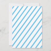 Rustieke Baby luierdouche Kaart (Achterkant)