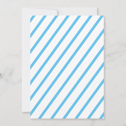 Rustieke Baby luierdouche Kaart (Achterkant)