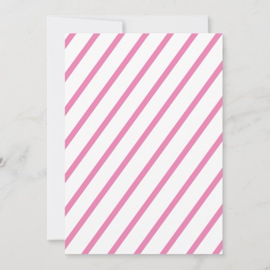 Rustieke Baby luierdouche Kaart (Achterkant)