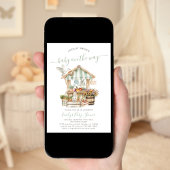 Rustieke Baby Shower op de Boerenmarkt met Lokale  Kaart