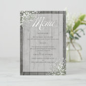 RUSTIEKE BABY'S ADEMMENU MENU (Staand voorkant)