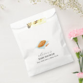 Rustieke bak- en ovenbabyshower bedankzakje (Gezegeld)