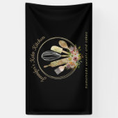 Rustieke Bakkerij Gezonde Pastry Home mades chef-k Spandoek (Verticaal)