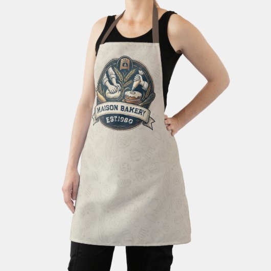 Rustieke Bakkerij Winkel Gebak Zoete Taart Winkel Schort (Insitu)