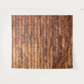 Rustieke bakstenen foto achtergrond tapestry wandkleed (Voorkant (horizontaal))
